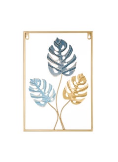 Blue/Golden Turtle Back Leaf
