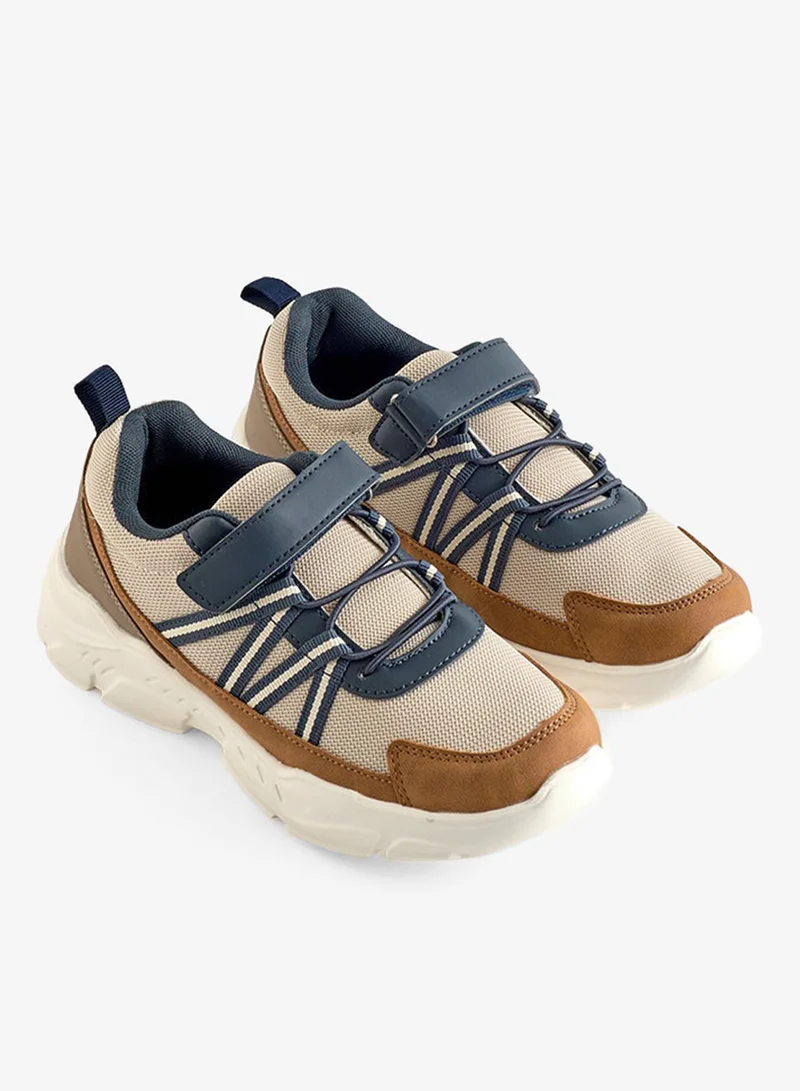 Redtag Boys Beige Chunky Sneakers