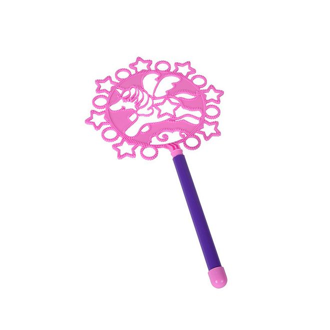 Simba Bubble Fun Unicorn Wand Set for Kids 3+, Creative Play, Includes Bottle, Wand, & Tray - 5x20x30cm - Image 3