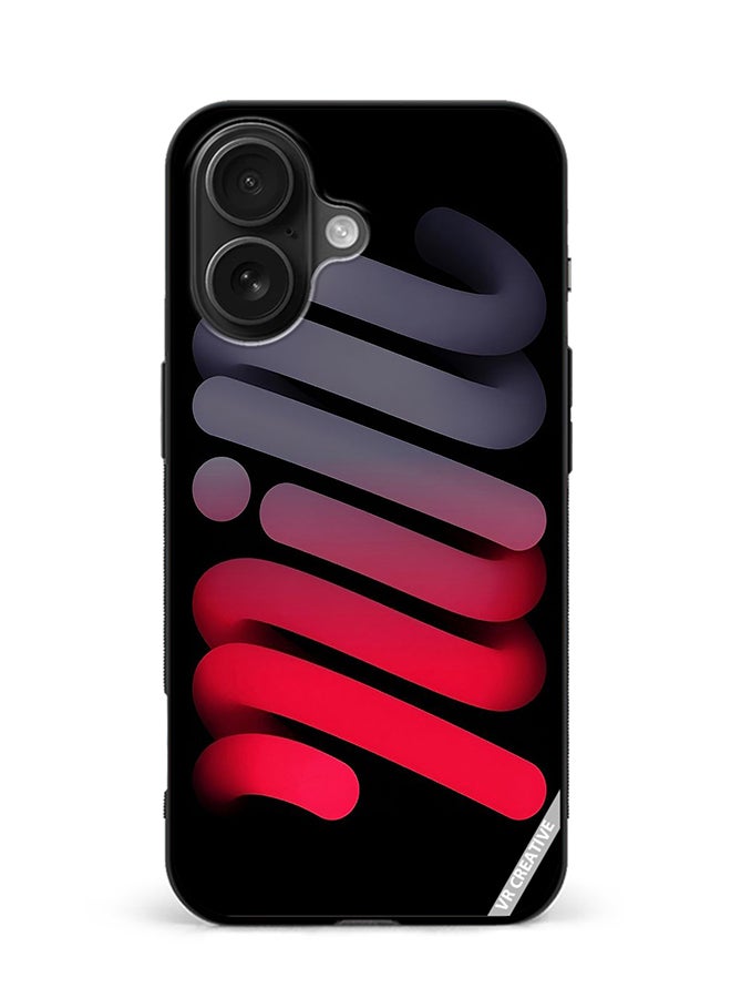 VR CREATIVE Protective Case Cover For Apple iPhone 16 Plus Mini Design Multicolour