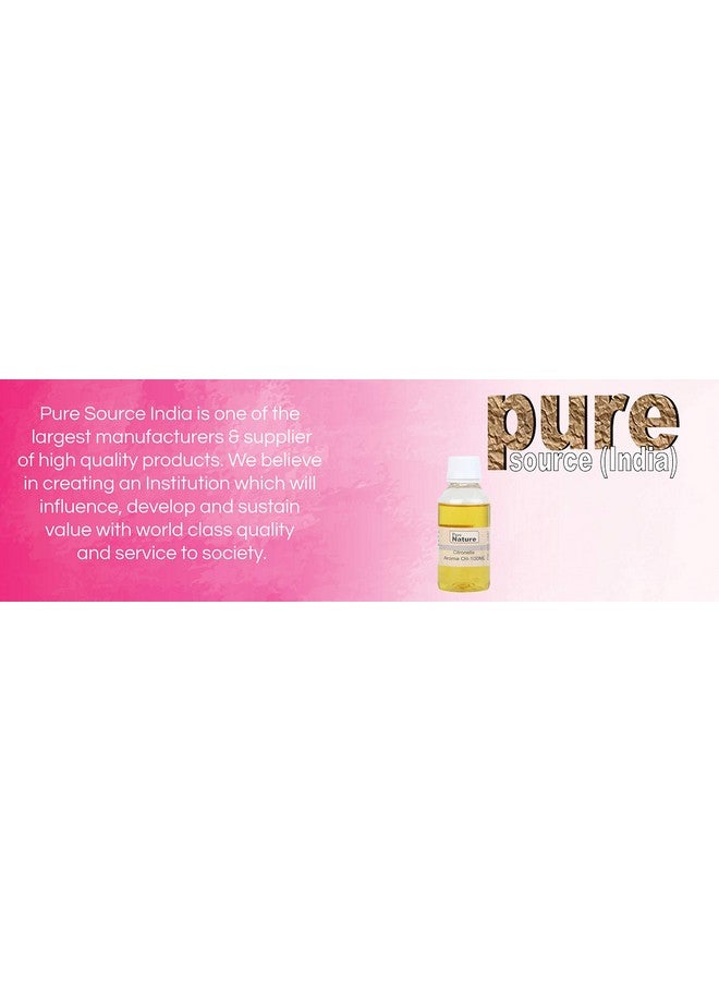 Pure Source India زيت عطر السترونيلا 100 مل، معبأ في زجاجة نوع قطارة. - Image 3