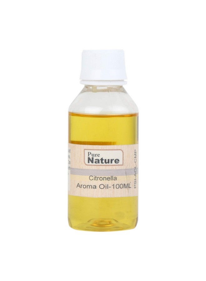 Pure Source India زيت عطر السترونيلا 100 مل، معبأ في زجاجة نوع قطارة. - Image 1