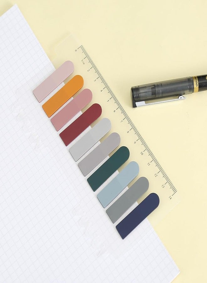 Imprint IMPPRINT Morandi Color Soft Tone Index Tabs | Translucent | Waterproof | Round Corner | Reusable | 200 | Brown - Image 2