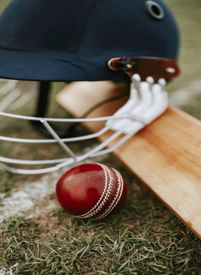 AASA Leather Cricket Ball |Hard Ball | Outdoor & Indoor Practice Sports Ball for Adults- Pack of 1 (Red) - Image 5