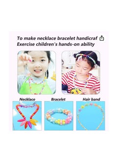 Generic Charm Bracelet Making Kit for Girls - Jewelry Making Kit for Kids, Bracelet and Necklace Pendant Set for Girls 3-12 Years, Birthday Gifts with Initial (P) Jewelry Organizer Box  - Image 4