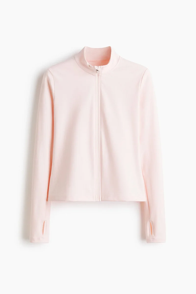 H&M SoftMove™ Zip-through sports jacket