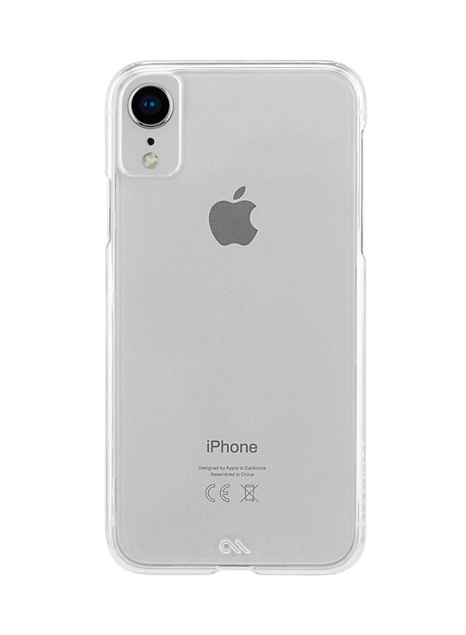 غطاء حماية بيرلي ذير لهاتف آيفون XR شفاف