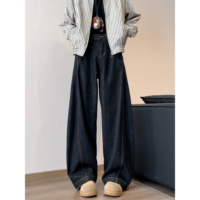 Unisex Casual Daily Denim Jeans - Image 4