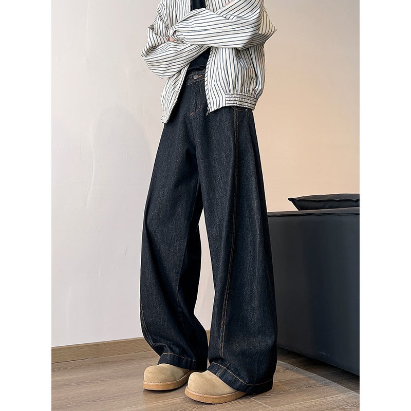 Unisex Casual Daily Denim Jeans - Image 2