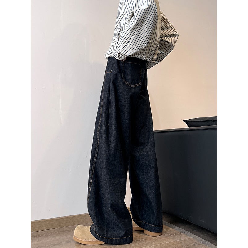 Unisex Casual Daily Denim Jeans - Image 5