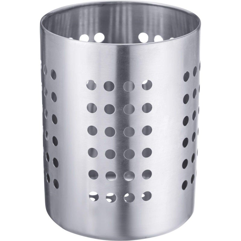 Westmark CutleryUtensil Holder round diameter 10 cm height 13 cm stainless steel silver 69012211