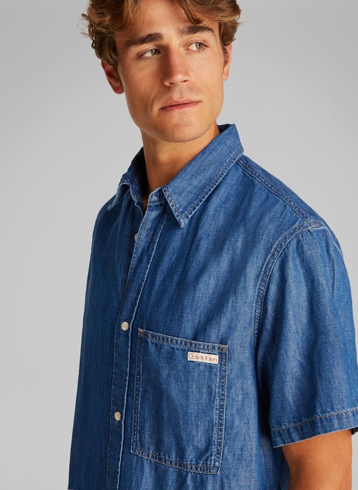 Calvin Klein Jeans Casual Regula Fit Shirt  - Image 3