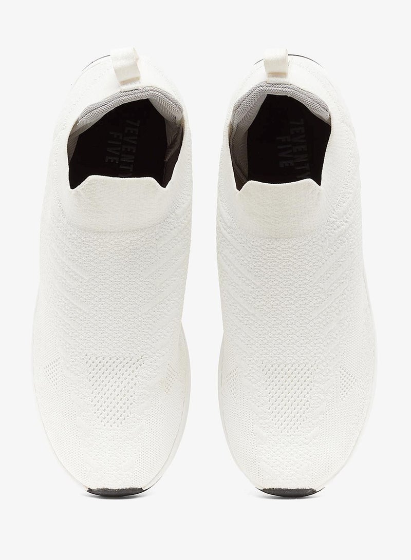 Seventy Five Casual Knitted Slip On Sneakers - Image 4