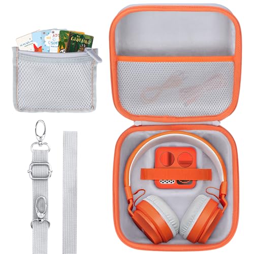 Lebakort Storage Case Compatible with Yoto Mini Kids Audio Music Player & Yoto Headphones Children Speaker Plays Audiobook Cards Radio - Image 1