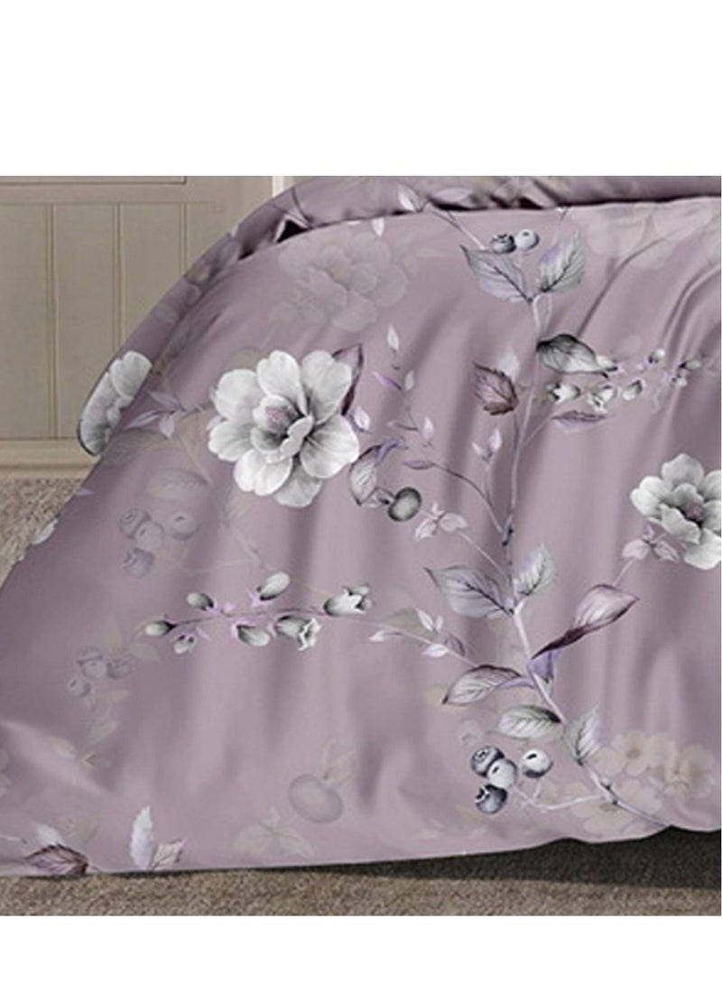 فيفوريت فيفرت طقم لحاف بنفسجي نقشة بألوان متعددة كينج نفرين طقم 6 قطع - Image 4