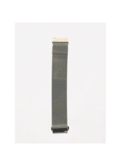 Generic Smart Watch Amazfit Bip 5 Unity Magnetic Milanese Loop Wrist Strap Band 22mm - Silver  - Image 2