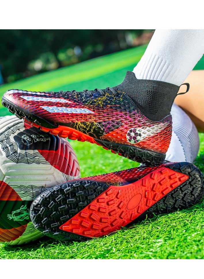 Generic Men's Football Shoes Hard Ground Football Shoes Outdoor and Indoor Professional Youth Boys' Football Shoes Men's and Women's Football Shoes  - Image 4