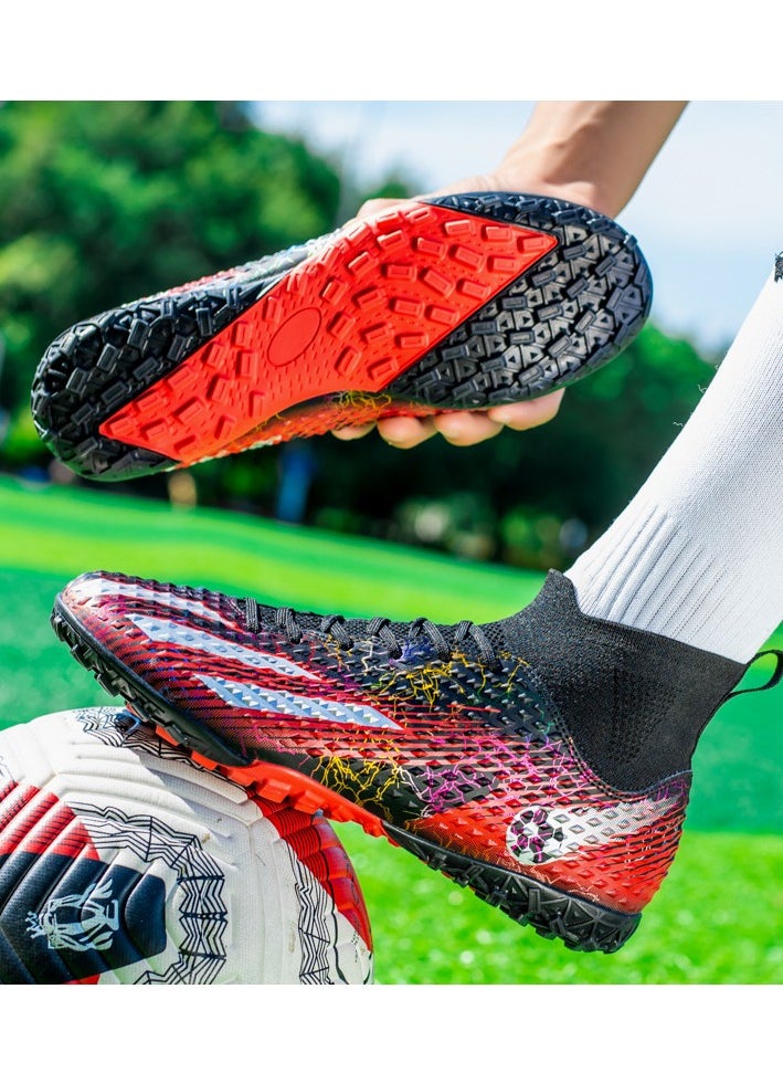 Generic Men's Football Shoes Hard Ground Football Shoes Outdoor and Indoor Professional Youth Boys' Football Shoes Men's and Women's Football Shoes  - Image 3