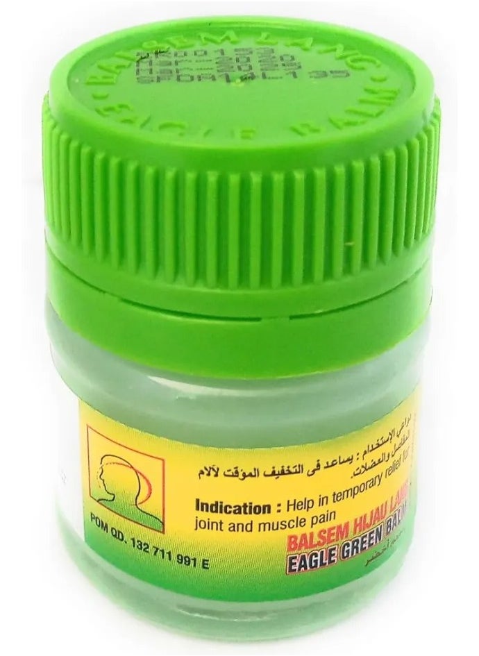 BALSEM - Eagle Brand Balsem Gosok Javi Green Balm 20g - Image 1