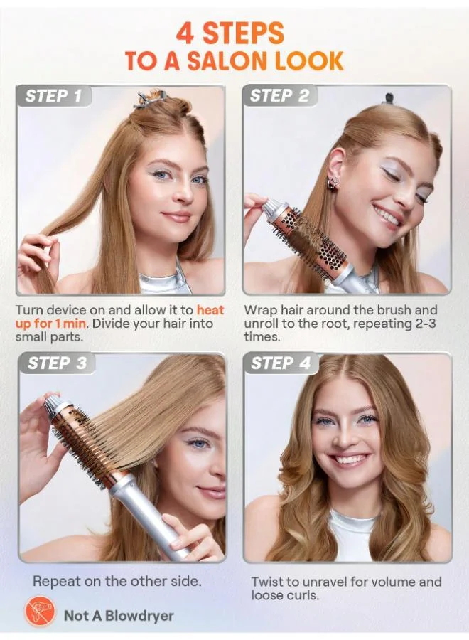 Sheglam  It-Curl Thermal Blowout Brush - 38mm for Women | Best Price UAE