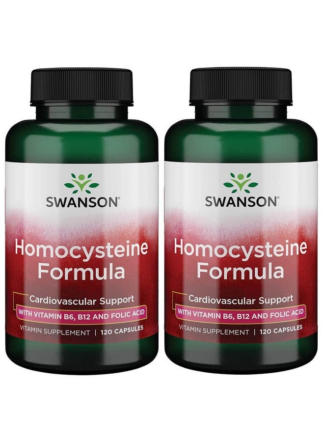 Swanson Premium Brand Swanson Homocysteine Formula 120 Caps (2 Pack) - Image 1