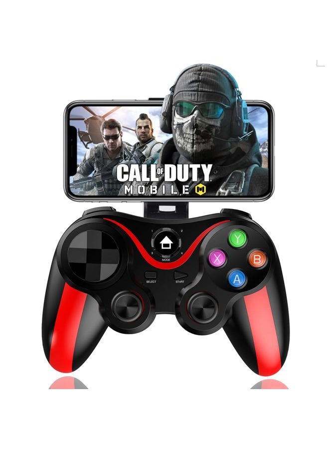 arVin Mobile Controller for iOS iPhone & Android Phone Samsung Galaxy, Wireless Gamepad Joystick Joypad with Phone Holder for MFi Games, Cloud Gaming, Call of Duty Mobile, Genshin Impact, Apex, Direct Play - Image 1