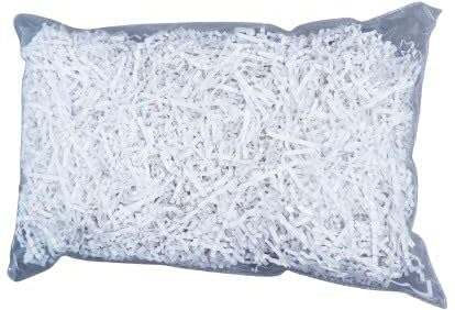 PackSmith White Crinkle Paper for Gift Wrapping Basket Filling Reusable EnvironmentFriendly 1kg 80gsm Set of 1 - Image 3