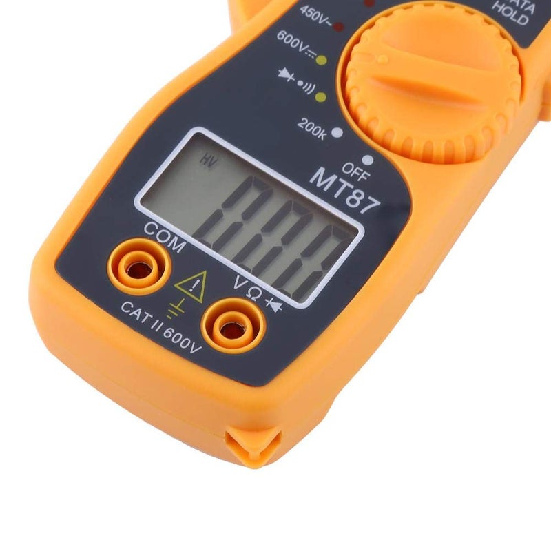 klarako Clamp Meter, Digital Clamp Meter Multimeter AC DC Voltmeter Volt Ohm Amp Tester US with Digital Display for Accurate Measure Voltage, Resistance and Current - Image 5