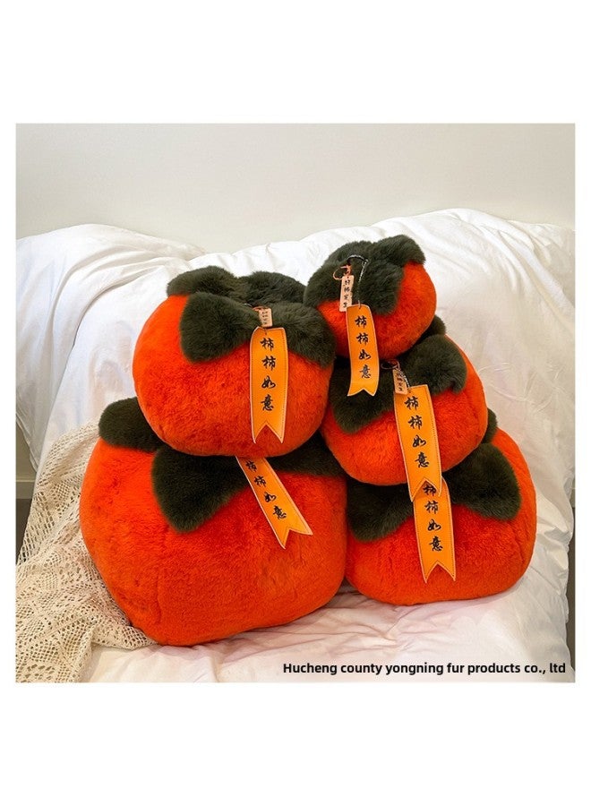 Imitation Rex Rabbit Fur Large Good Things Happen Persimmon Moving Gifts House Layout Creative Gifts Car Decoration Gifts-Specifications:30# - Image 4