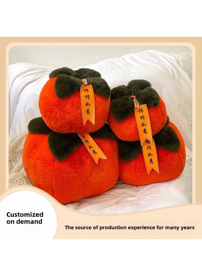 Imitation Rex Rabbit Fur Large Good Things Happen Persimmon Moving Gifts House Layout Creative Gifts Car Decoration Gifts-Specifications:30# - Image 2