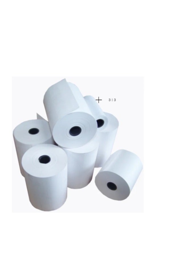 general 6-Piece POS Receipt Thermal Paper 80x80mm Size - Image 1