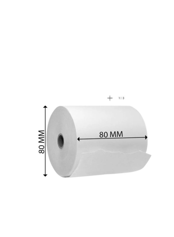 general 6-Piece POS Receipt Thermal Paper 80x80mm Size - Image 2