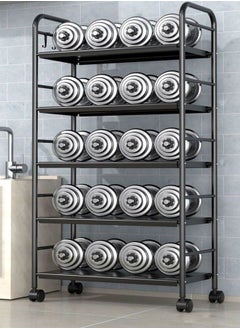 C&C Home 5 Tiers Multifunctional Moveable Kitchenware Storage Cabinet Portable Stand Countertop Home Kitchen Shelves and Organizer 70 x 33 x 133 cm  - Image 4
