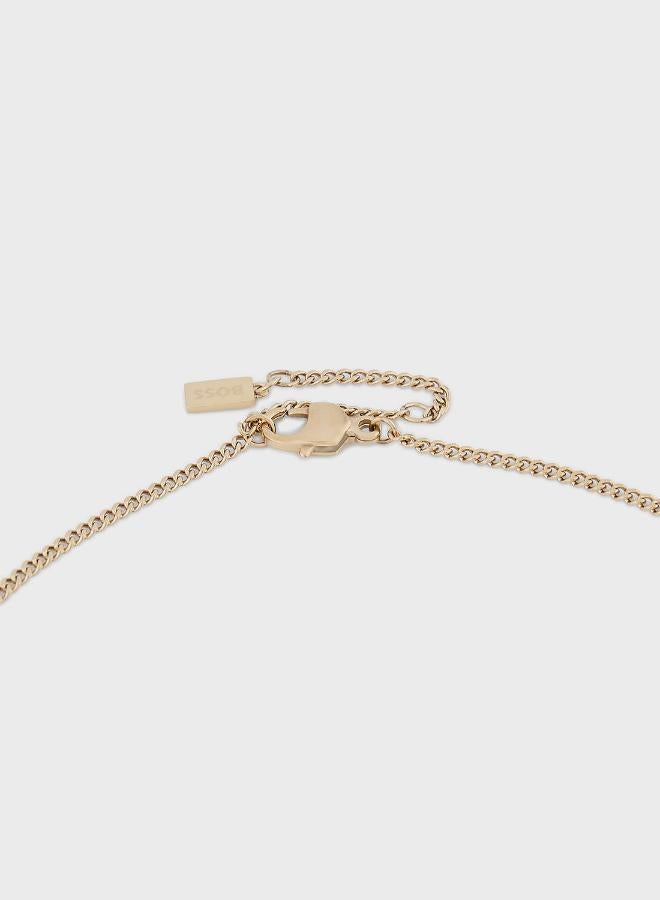 BOSS Double B Swing Necklace with a Double B Charm - 1580627 - Image 3