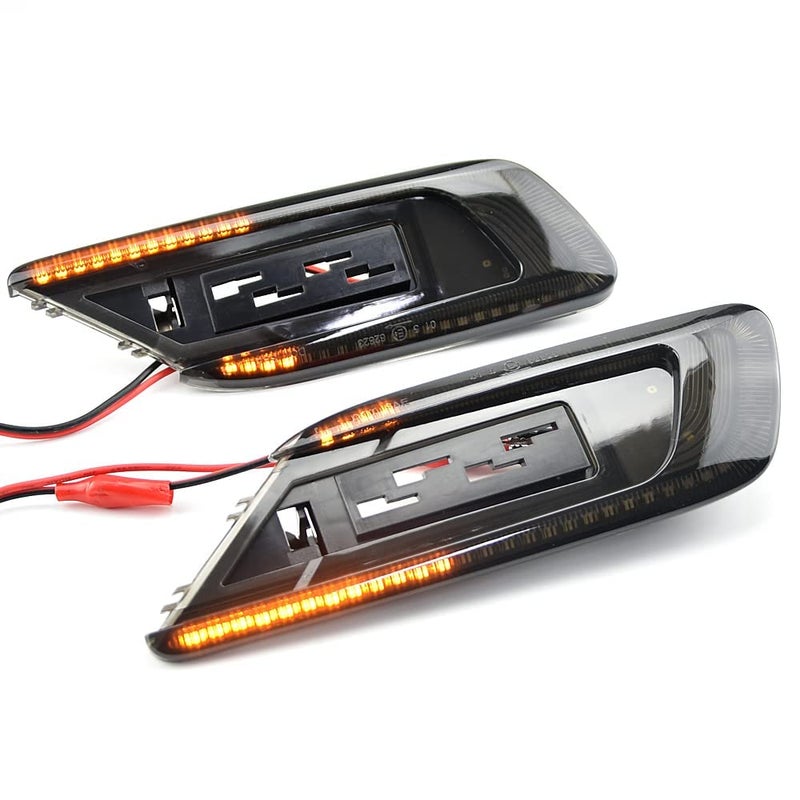 2pcs Dynamic Sequential LED Side Fender Marker Light Lamp Indicator Compatible with Mini Cooper F54 Clubman 2015-2021 - Image 4