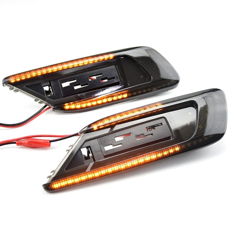 2pcs Dynamic Sequential LED Side Fender Marker Light Lamp Indicator Compatible with Mini Cooper F54 Clubman 2015-2021 - Image 5
