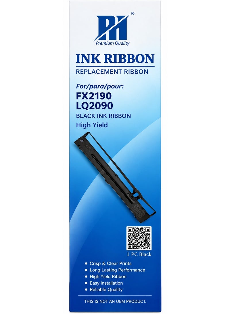 PH Original Product PH FX2190  Black Ink Ribbon Replacement for Ribbon FX2190 LQ2090 High Yield - Image 1