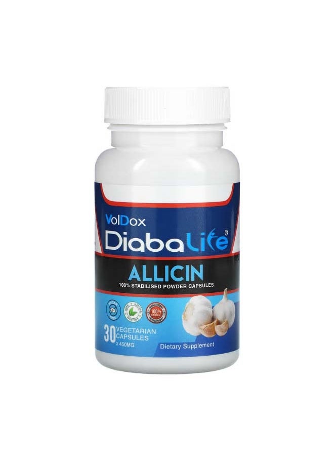 Diabalife Allicin 500 mg 30 Vegetarian Capsules - pzsku/ZDBC795C86783B7313021Z/45/_/1701614471/e40d8290-d11d-47f8-a428-65cf2214cfb4