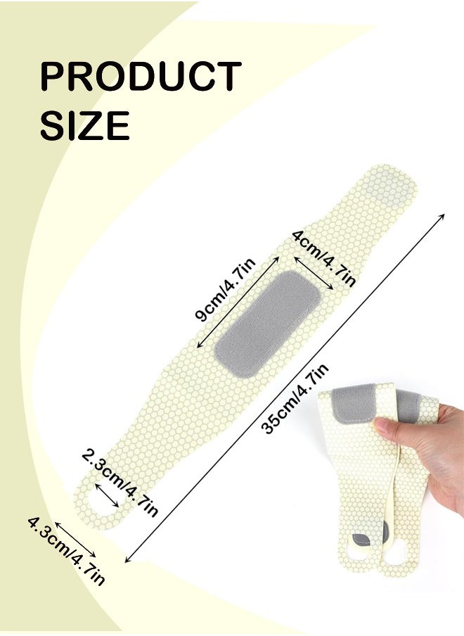 Lemon 2 PCS Ultra Thin Wrist Brace for Carpal Tunnel, Elastic Wrist Wraps for Arthritis and Tendonitis, Wrist Straps Support, Pain Relief, Compression and Support for Fitness Enthusiasts (Skin Tone)  - Image 2