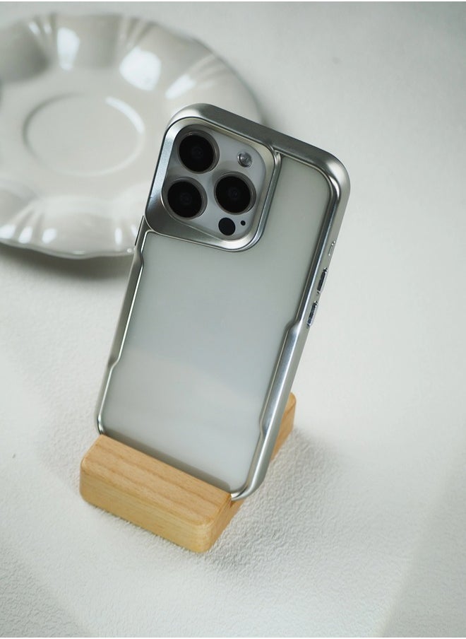 iPhone 15 Pro Max Case, Non-Yellowing Shockproof Phone Bumper Cover, Anti-Scratch Clear Back