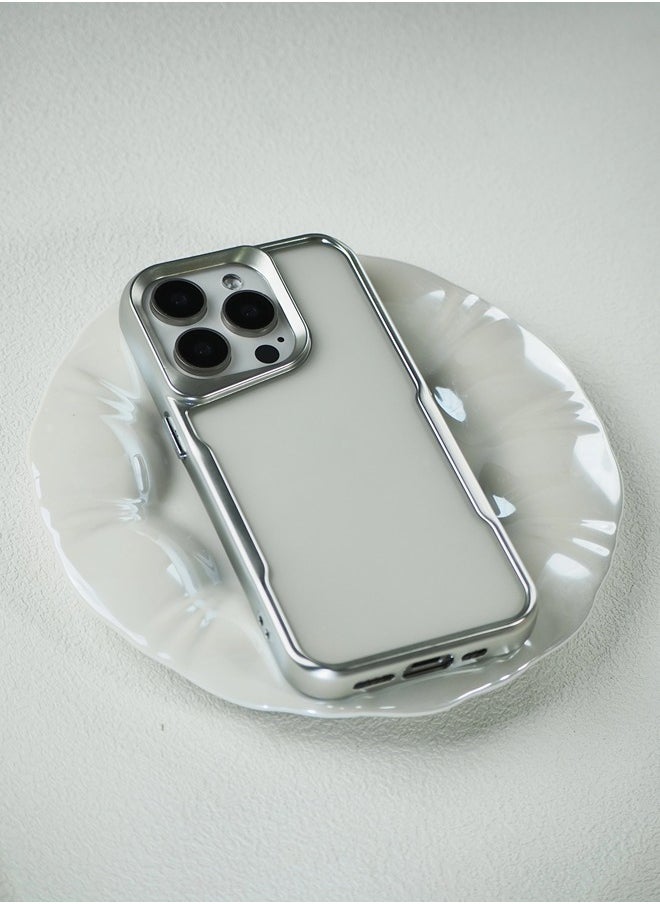 iPhone 15 Pro Max Case, Non-Yellowing Shockproof Phone Bumper Cover, Anti-Scratch Clear Back