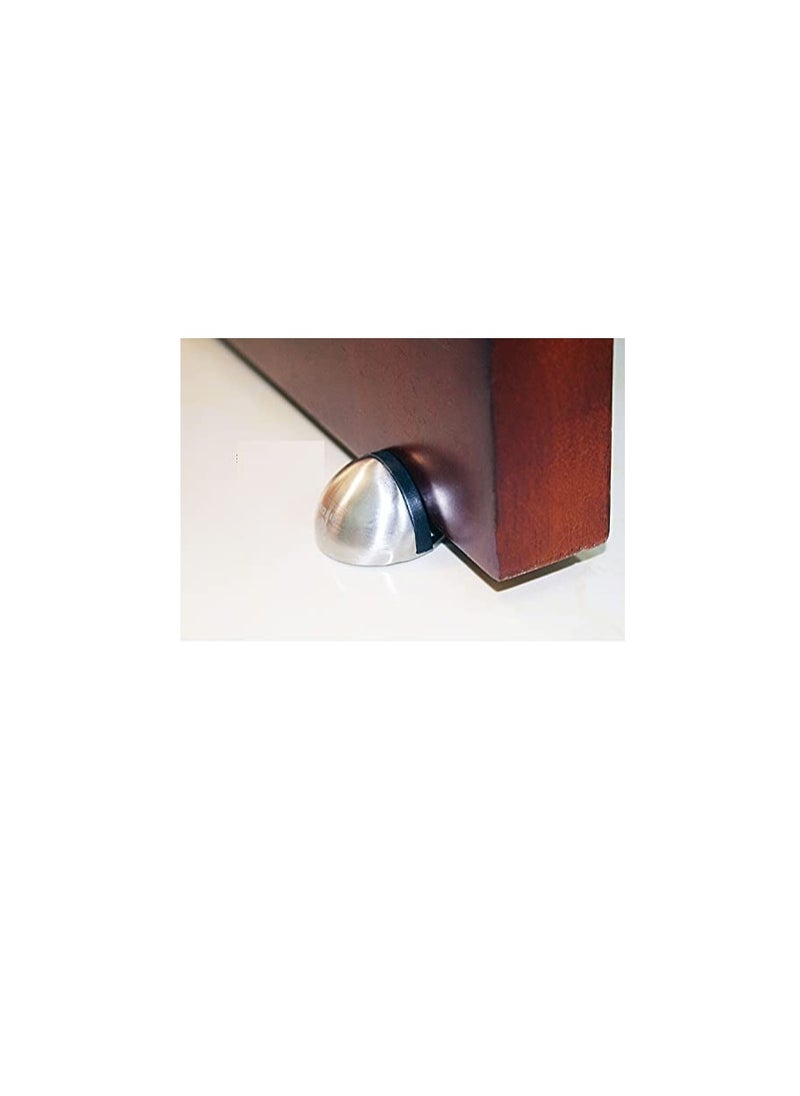 ROBUSTLINE ROBUSTLINE HALF ROUND FLOOR DOOR STOPPER, HEAVY DUTY  - Image 2