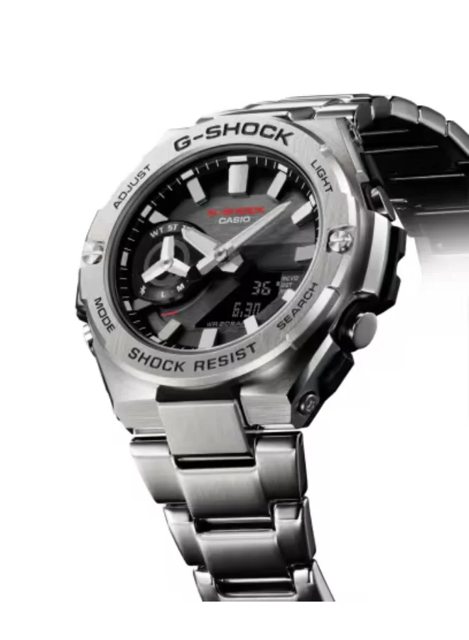 G-SHOCK Men's Stainless Steel Analog-Digital Watch GST-B500D-1A1DR - 48.9 mm