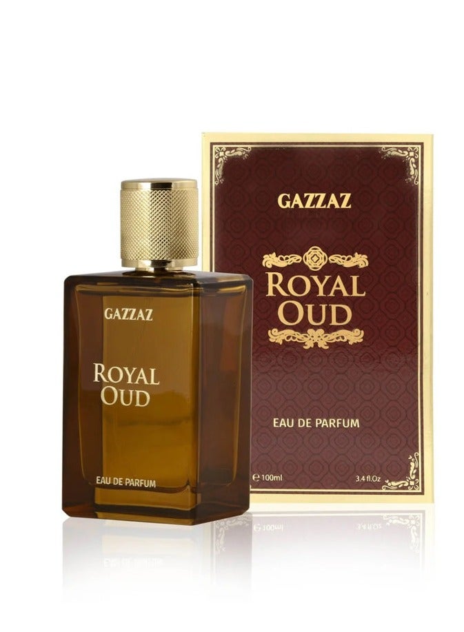 GAZZAZ Qazzaz Royal Oud Eau de Parfum 100ml - Image 2