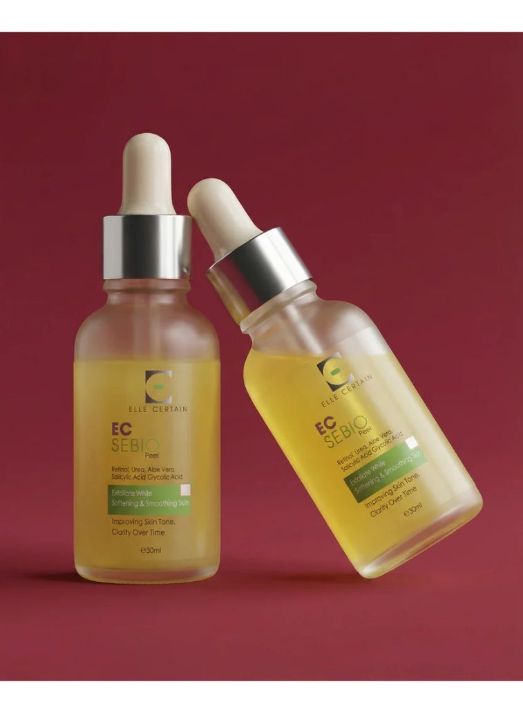 ELLE CERTAIN EC Sebio Peel for Oily Skin  Skin Brightening & Renewal Peel, Dark Spot & Pigmentation Removal, Smooth Texture, 30 ml - Image 2