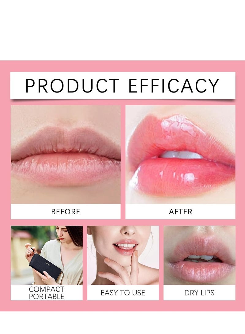 جينشين Lip Serum ، تفتيح الشفاه للشفاه الداكنة ، مرطب الشفاه Remover Dark Lips Lip Moisturizer Nourishing Essence ، سيروم الشفاه المنعش للشفاه الداكنة والجافة ، تفتيح الشفاه للشفاه الداكنة 18 غرام - Image 2