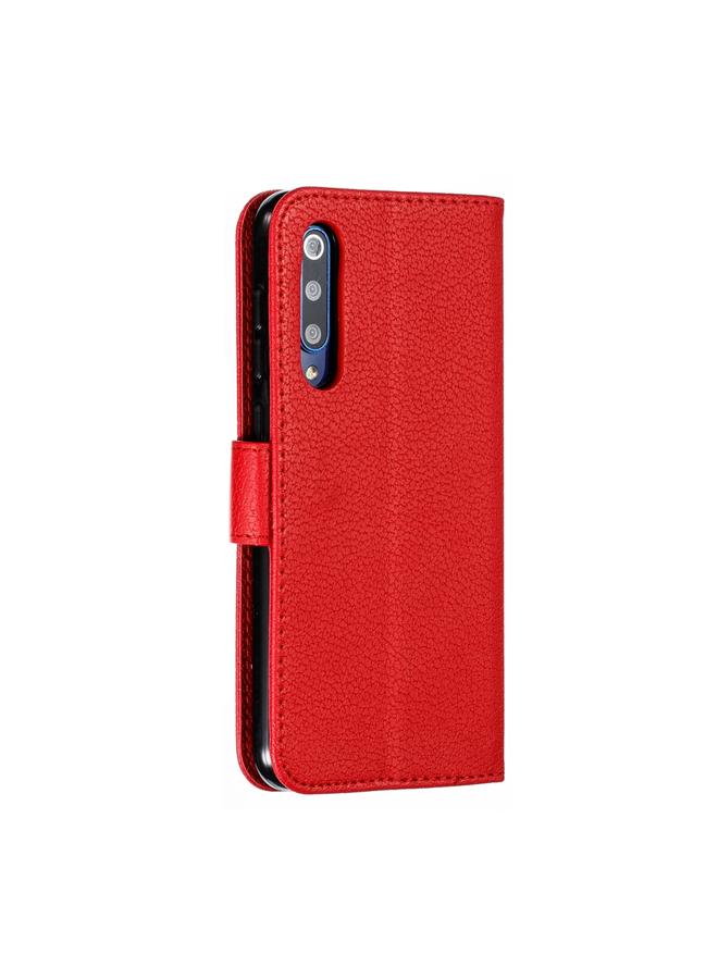 S-TOP Feather Pattern Litchi Texture Horizontal Flip Leather Case with Wallet & Holder & Card Slots For Xiaomi Mi 9 SE - Image 4