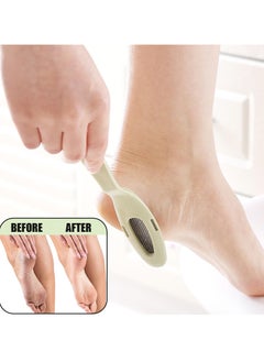 Excefore Foot File, 4 PCS Foot Scrubber, Double Sided Callus Remover for Feet, Pedicure Rasp Tool to Remove Hard Dead Skin, Used on Both Wet and Dry Feet, Easily for Men Woman  - Image 4