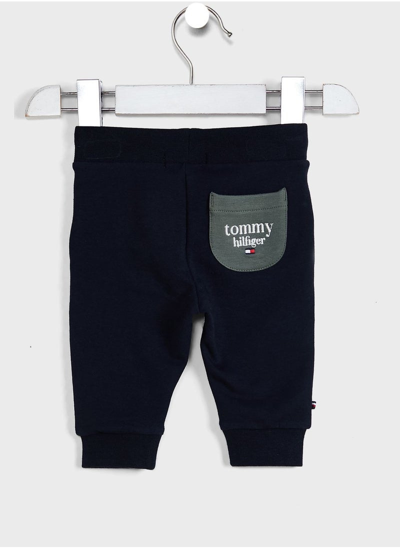 TOMMY HILFIGER - Kids Colour Block Sweatpants - Image 1