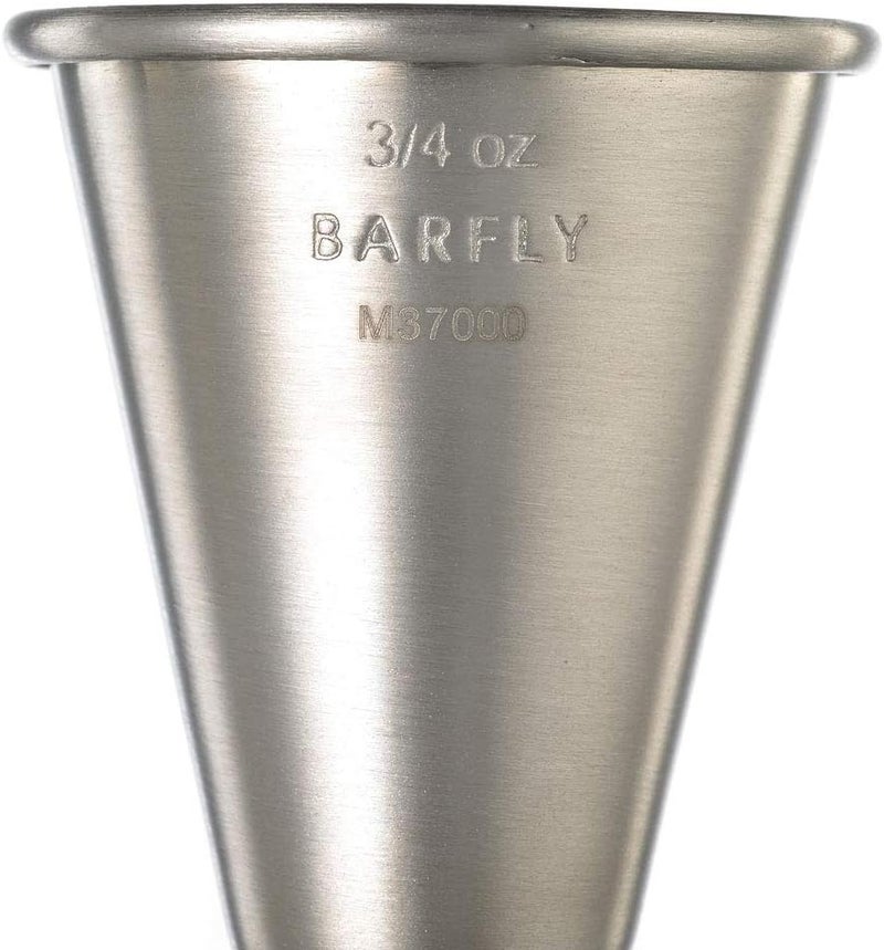 BARFLY مقياس ياباني، 1/2 أونصة × 3/4 أونصة، ستانلس ستيل - Image 3